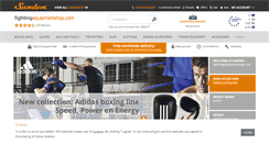Desktop Screenshot of fightingequipmentshop.com
